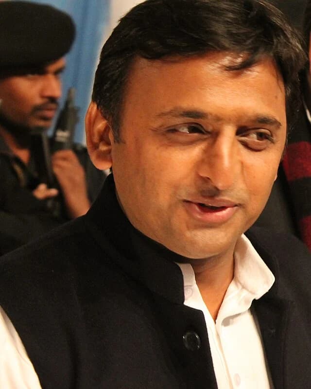 Akhilesh Yadav, photographed by Prateek Dubey in 2013.