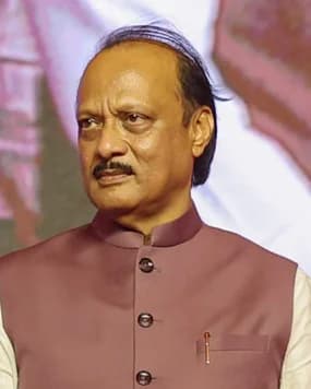 Portrait of Ajit Pawar