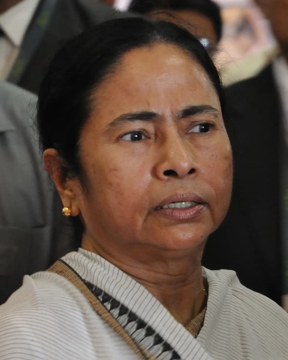 Mamata Banerjee at the inauguration of Infocom 2011 at Milan Mela, Kolkata, on 8 December 2011.