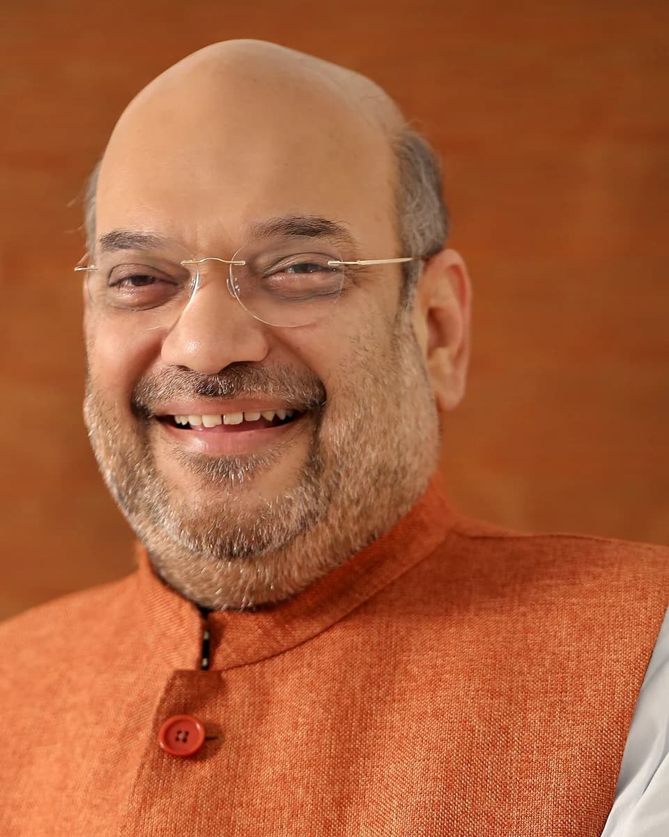 Amit Shah in a photograph by Duggempudi Ravinder Reddy.