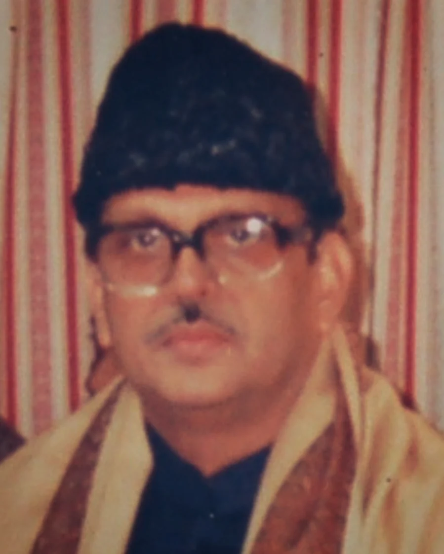 Portrait photograph of V. P. Singh